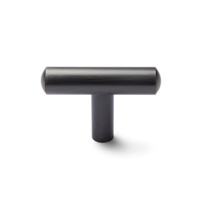 Uchwyt meblowy / wieszak T-BAR grafitowy – niklowany – Gaia Decor
